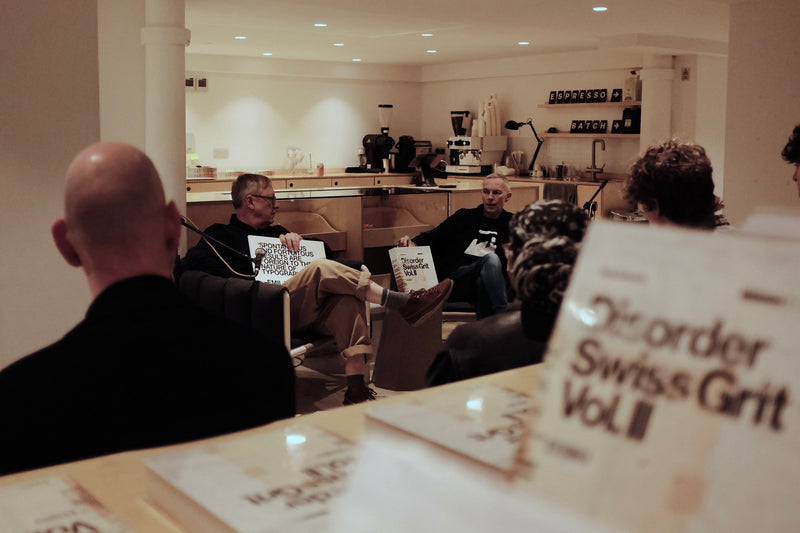 Chris Ashworth Discusses Design and Typography at UNITOM: DISORDER SWISS GRIT VOL. II Launch