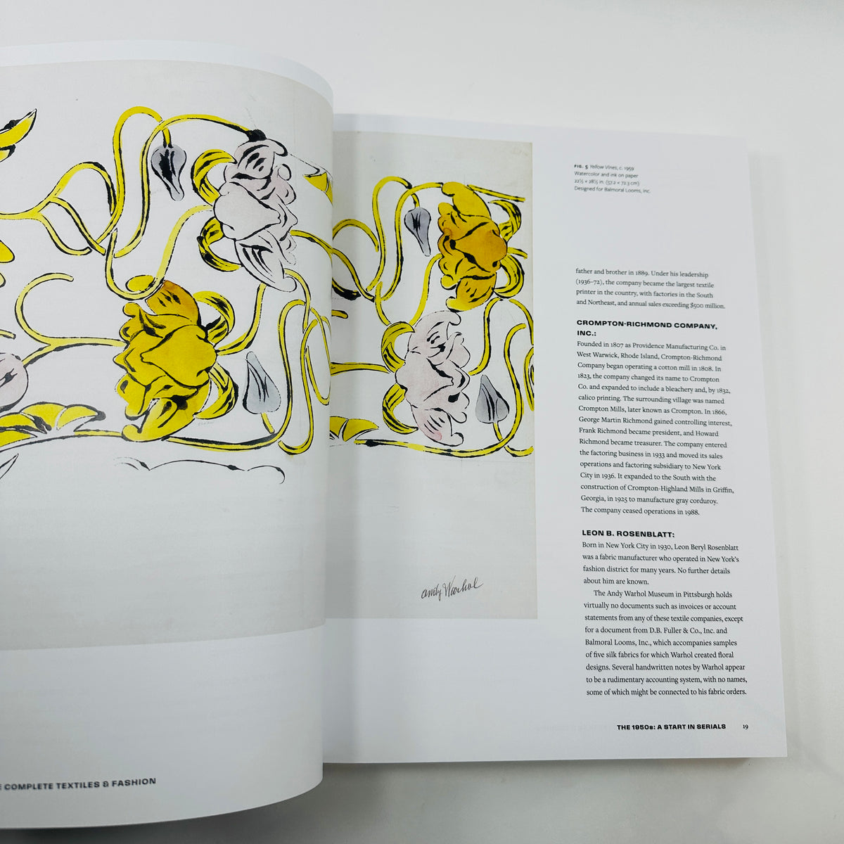 Andy Warhol The Complete Textiles and Fashion