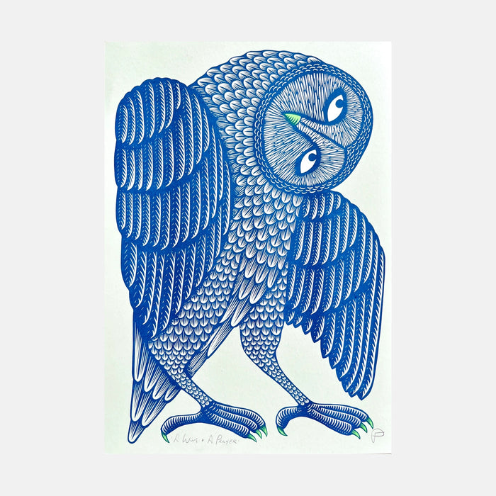 A Wing and A Prayer A3 Print - Strangford Card