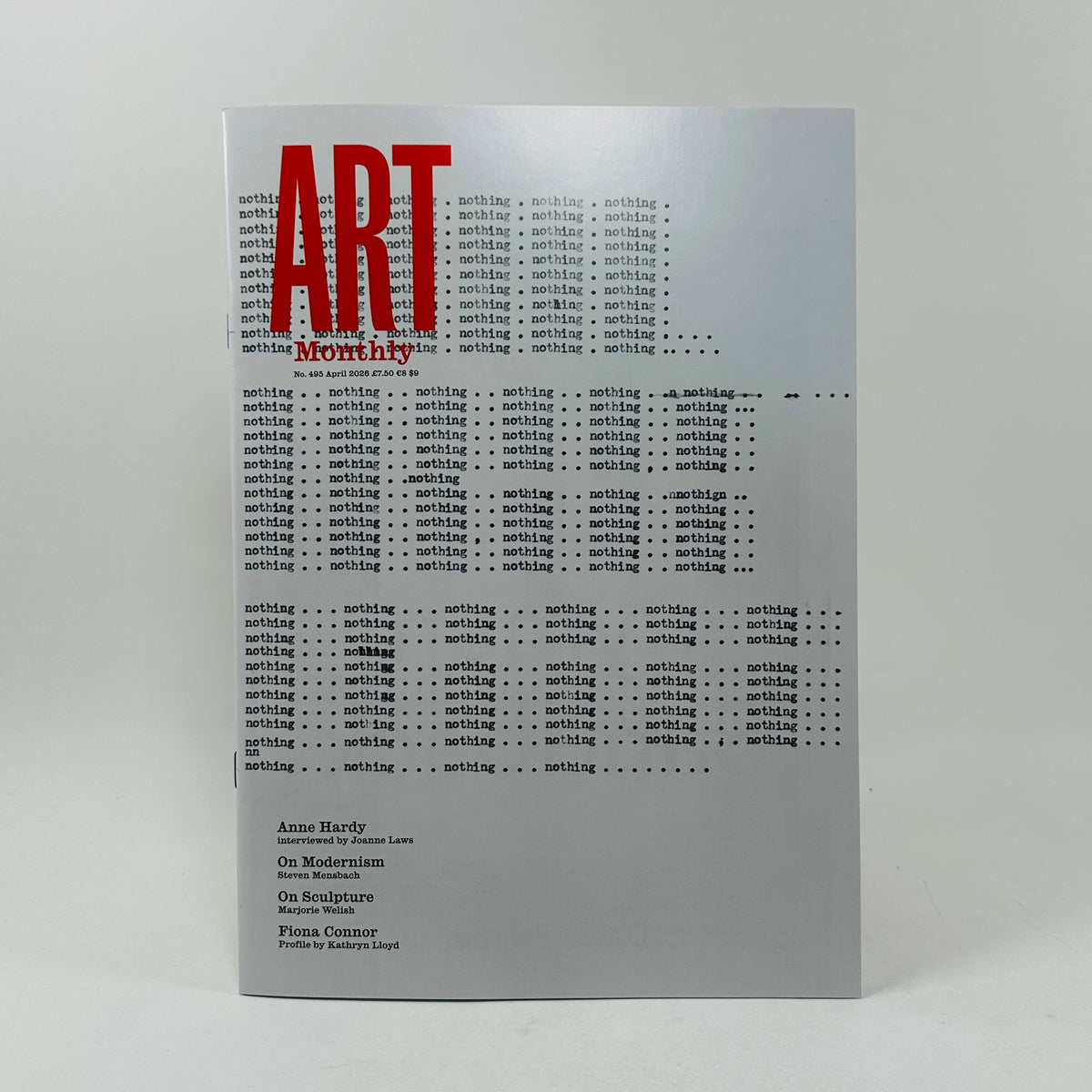 Art Monthly #495 - April 2026