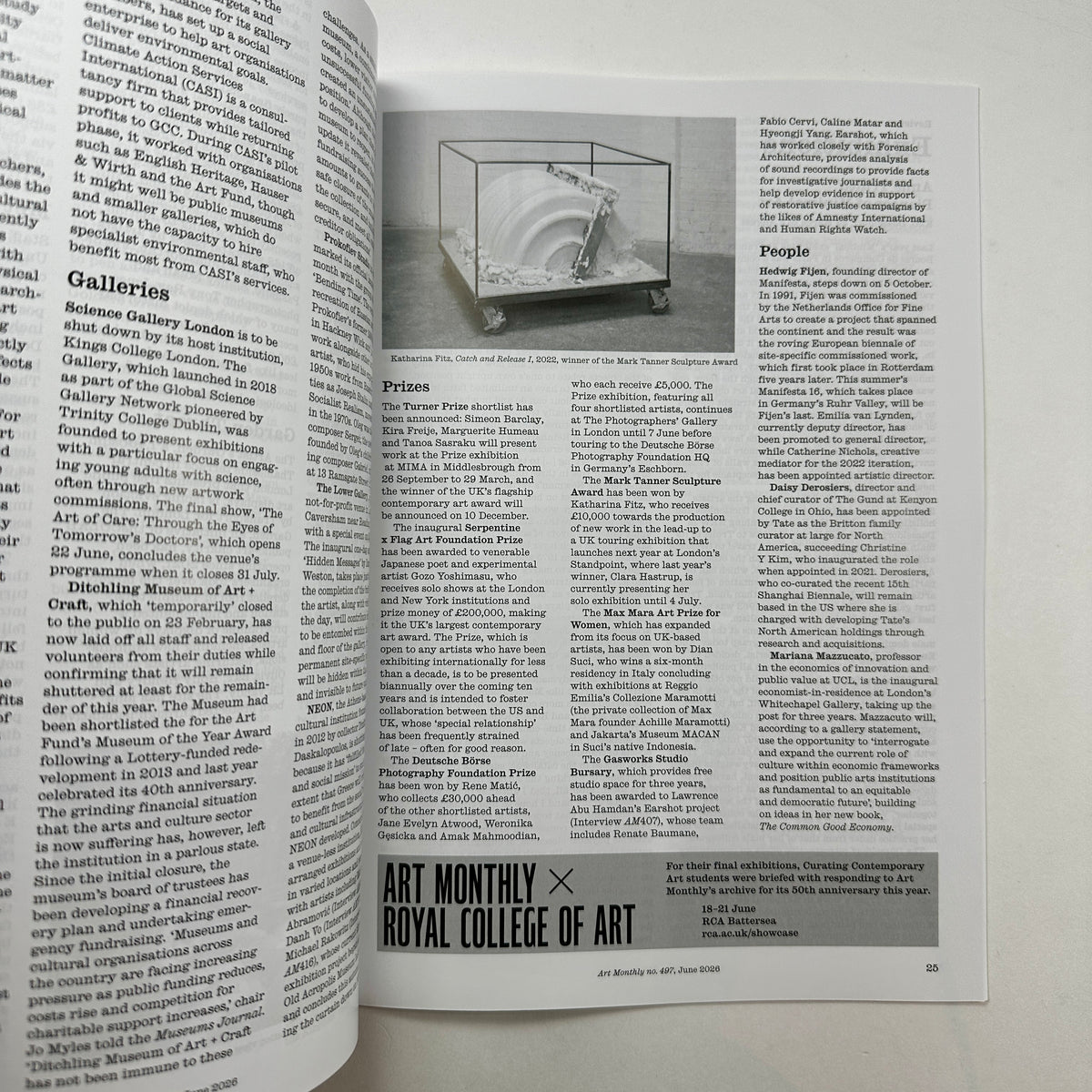 Art Monthly #497 - June 2026
