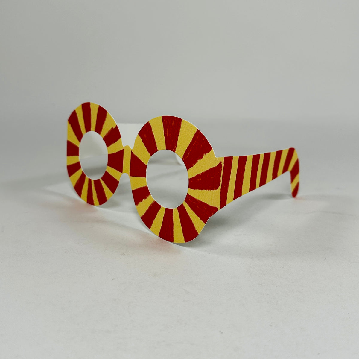 Stripe Crayon Glasses - Hadley Card