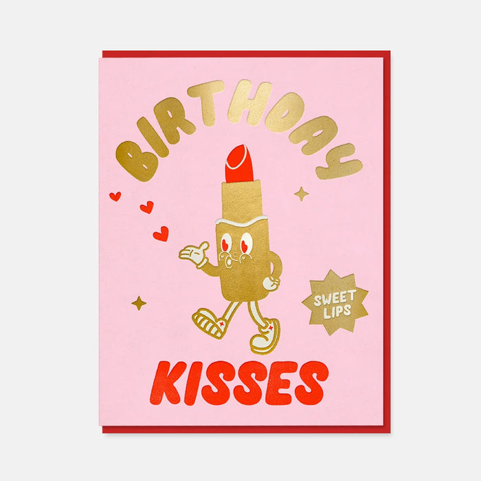 Birthday Kisses - 1973 x The Toonies Card
