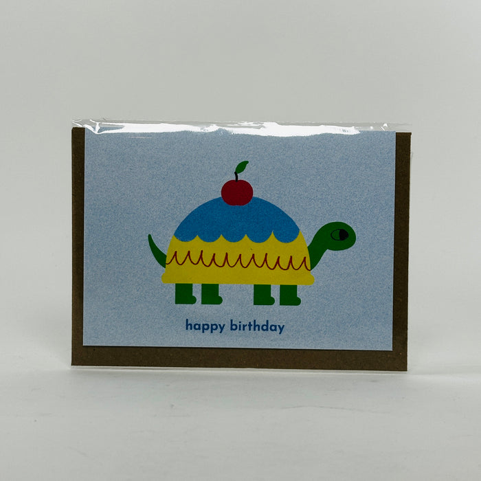 Birthday Tortoise - Beth Mazuryk Card