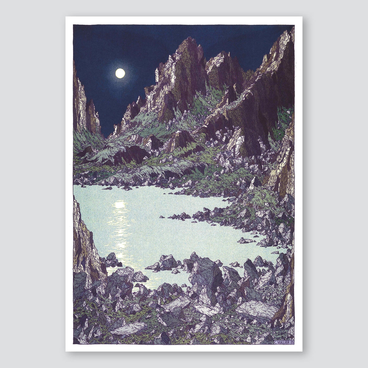 Bivouac - Clément Vuillier A3 Print - KIBLIND Atelier