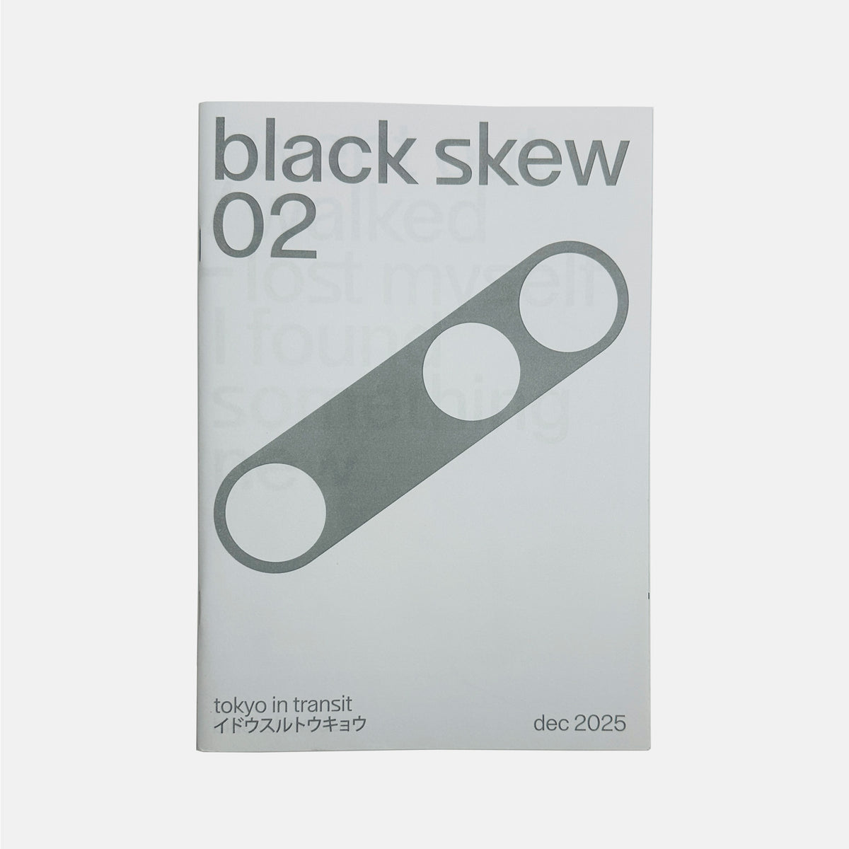 Black Skew #2 - Tokyo In Transit