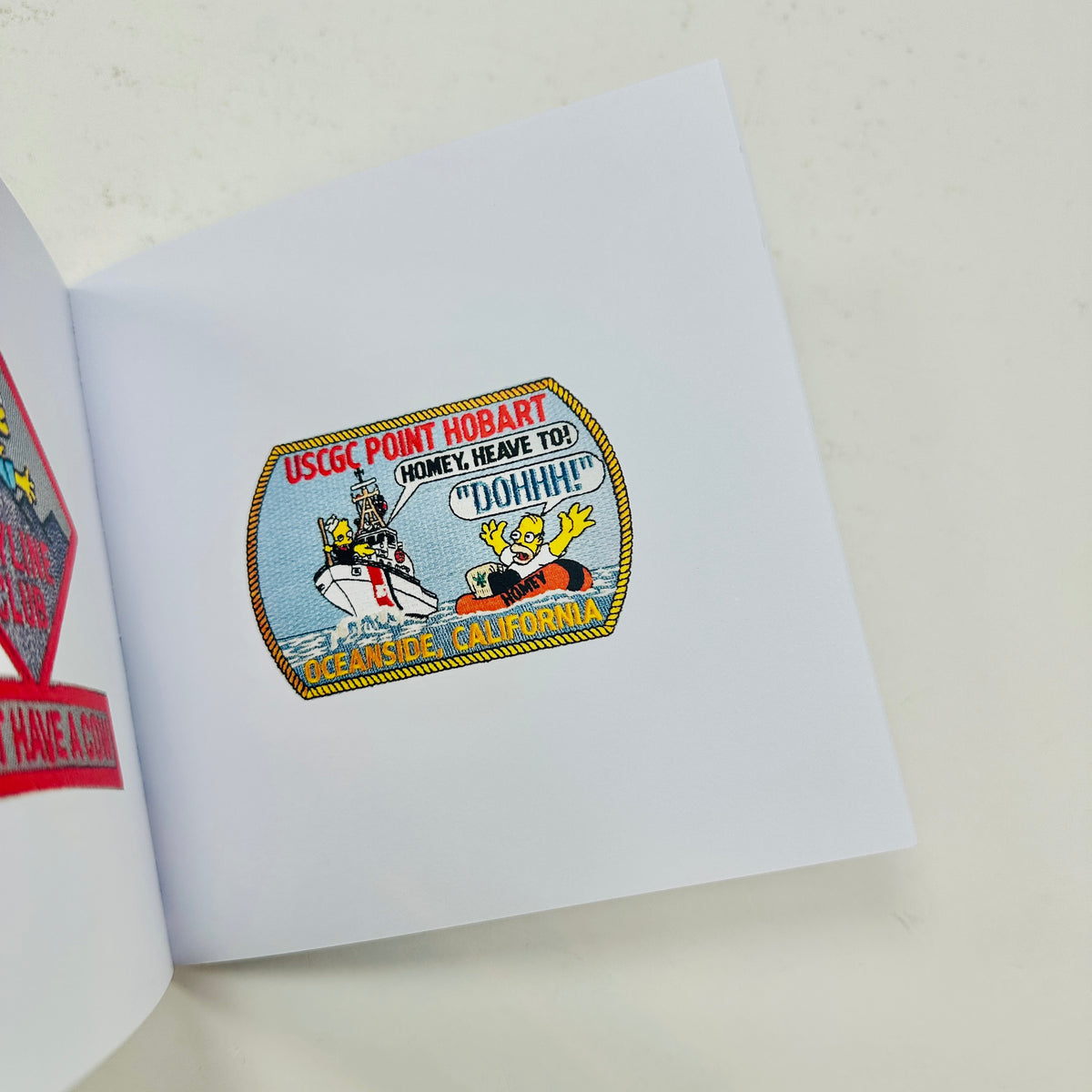 Bootleg Simpsons Patches from the Military & Scouting