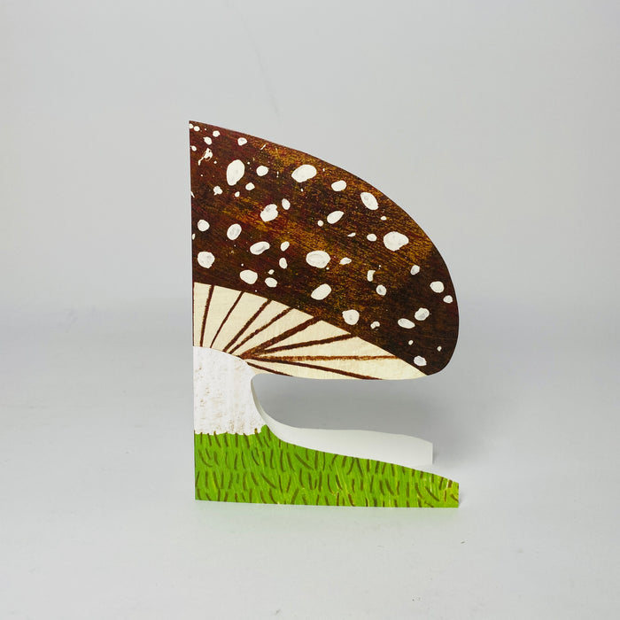 Brown Mushroom - Mortlake Papers Card