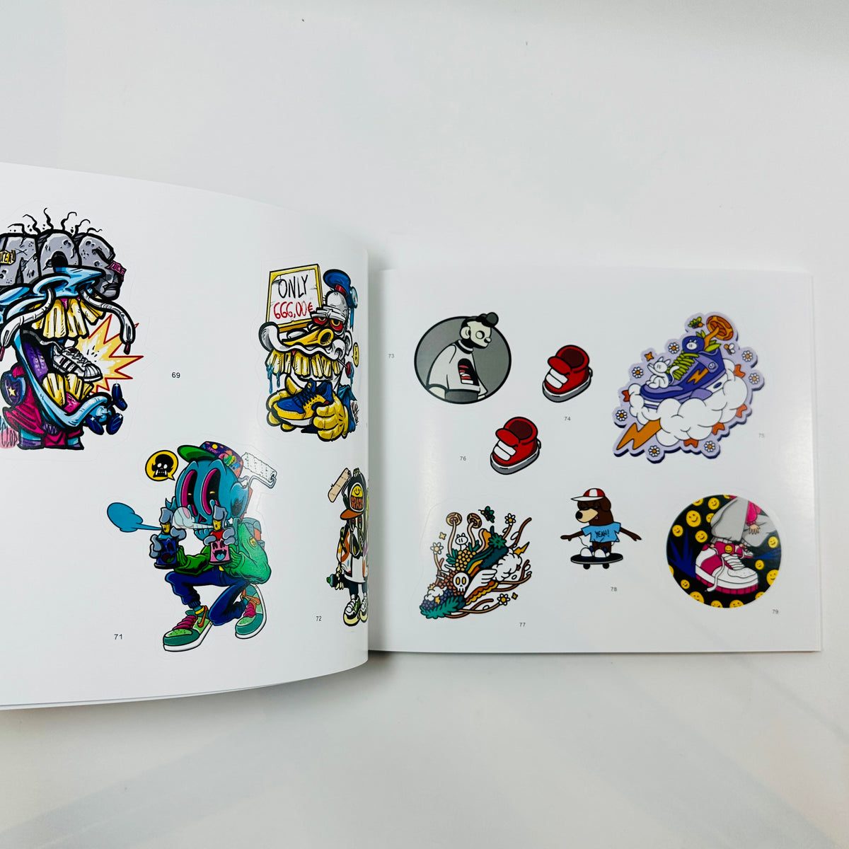 Stickerbomb Sneakers