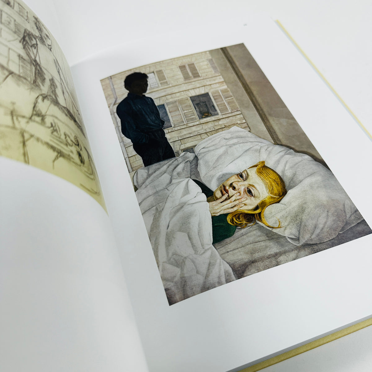 Drawing into Painting - Lucian Freud