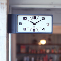 Dulton - Dual Face Clock - Gray