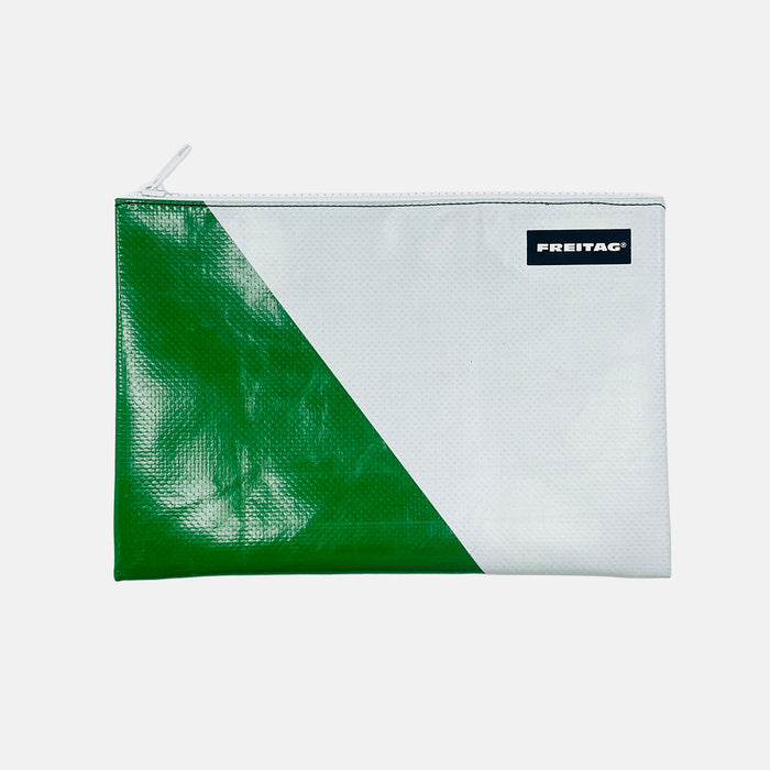 FREITAG F07 - Chuck - Green and White with White Zip