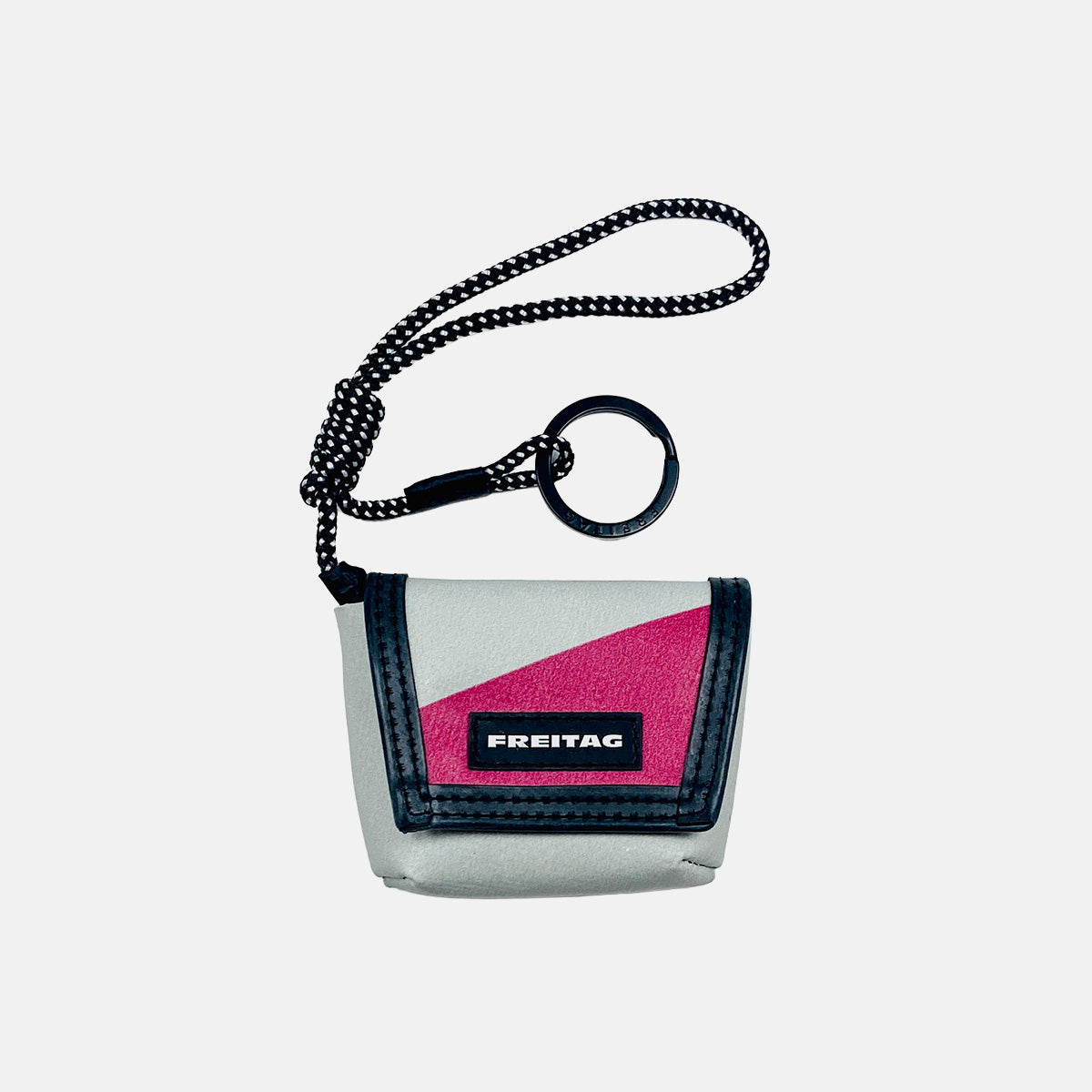 FREITAG F213 - Mini Messenger - Grey with Pink