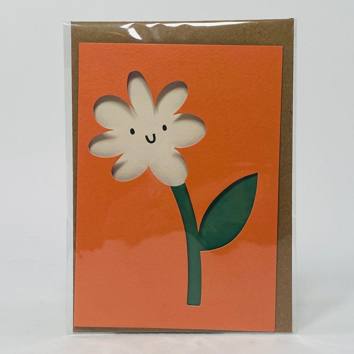 Flower Die Cut Card - Rumble Cards