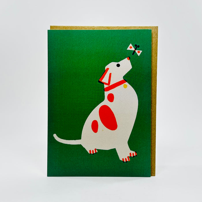 Dog and Butterfly - Christina Hagerfors x East End Prints Card