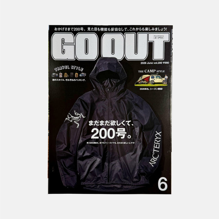Go Out #200 - June 2026 - Arc'Teryx