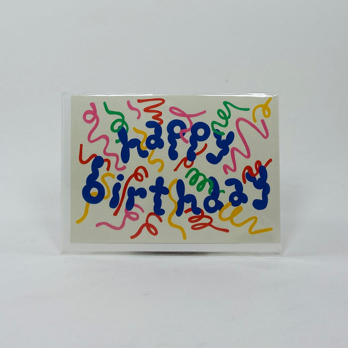 Happy Birthday - Wrap Card