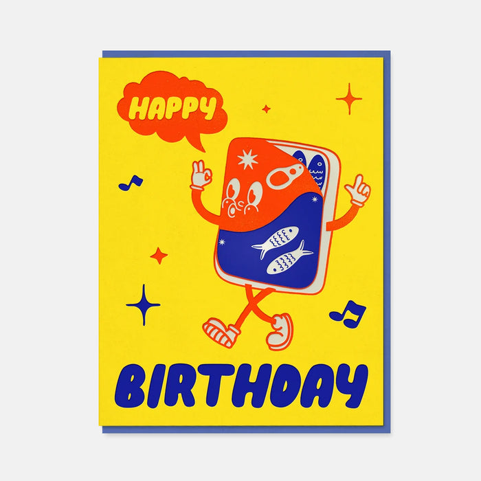 Happy Birthday (Tinned Fish) - 1973 x The Toonies Card