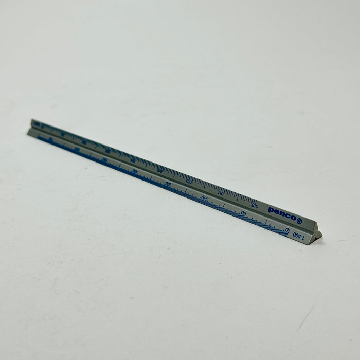 Hightide Penco Drafting Scale Ruler - Silver