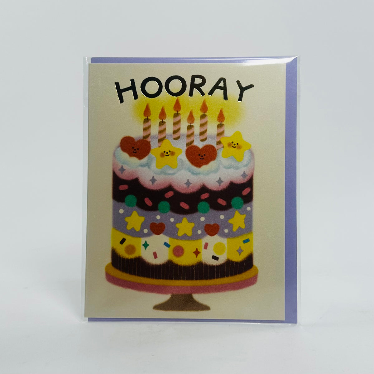 Hooray Cake - Wrap Card