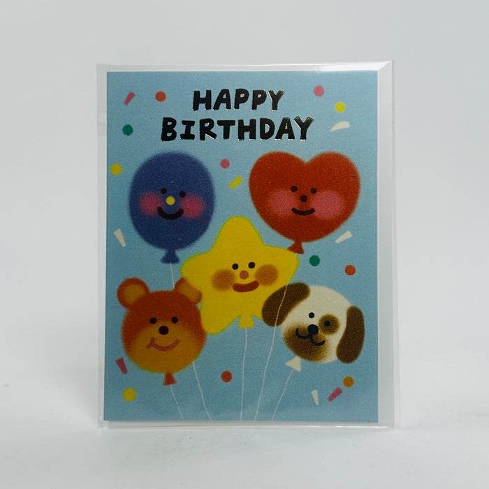 Balloon Gang - Wrap Card