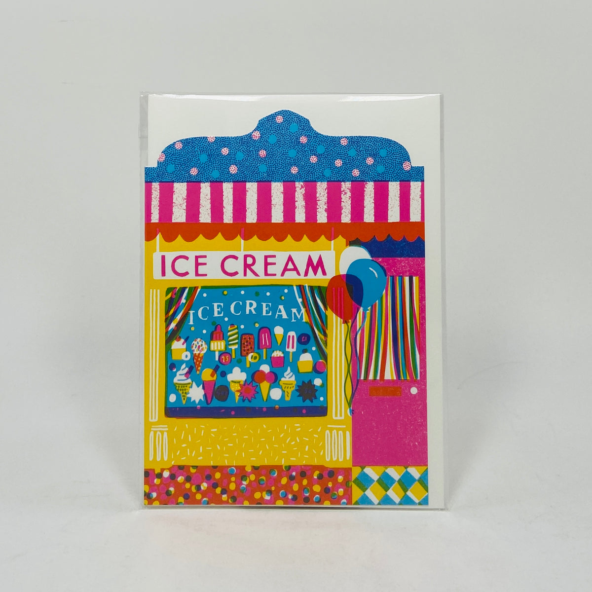 Ice Cream Shop - The Printed Peanut Card