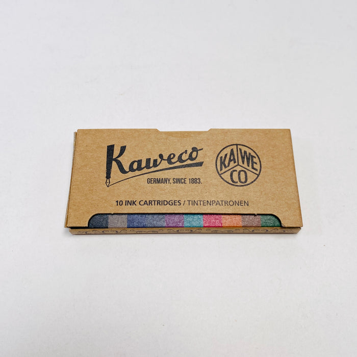 Kaweco Fountain Pen Ink Cartridges - 10 Pack Colour Mix