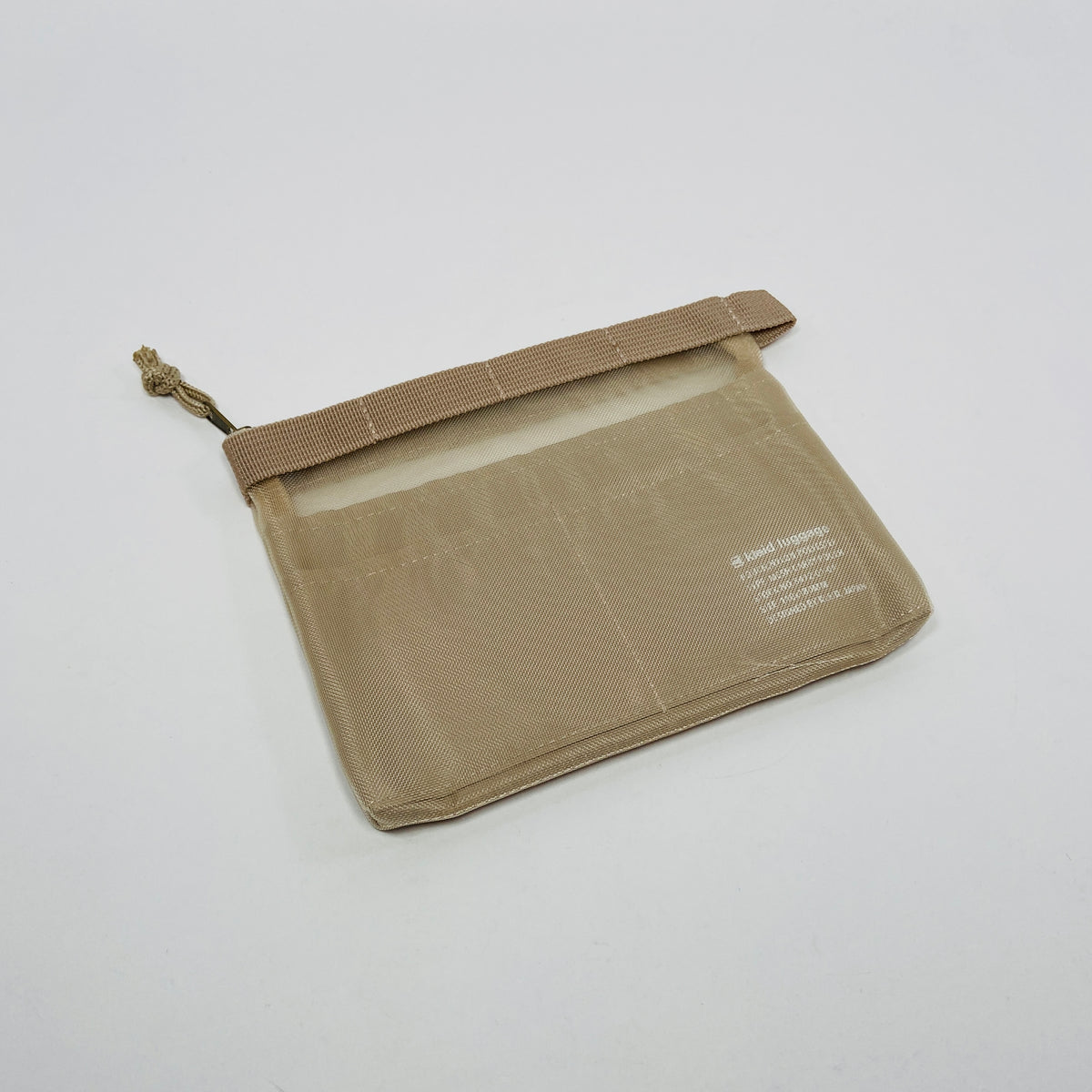 Kleid Mesh Carry A6 Pouch - Beige