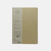 Kleid Tiny Grid B6 Notebook - Beige