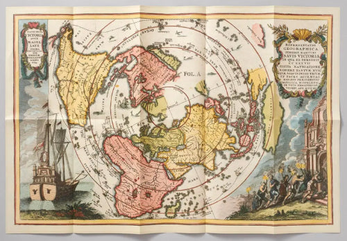 Magellan's Circumnavigation Map (1700) - Reliefs Editions