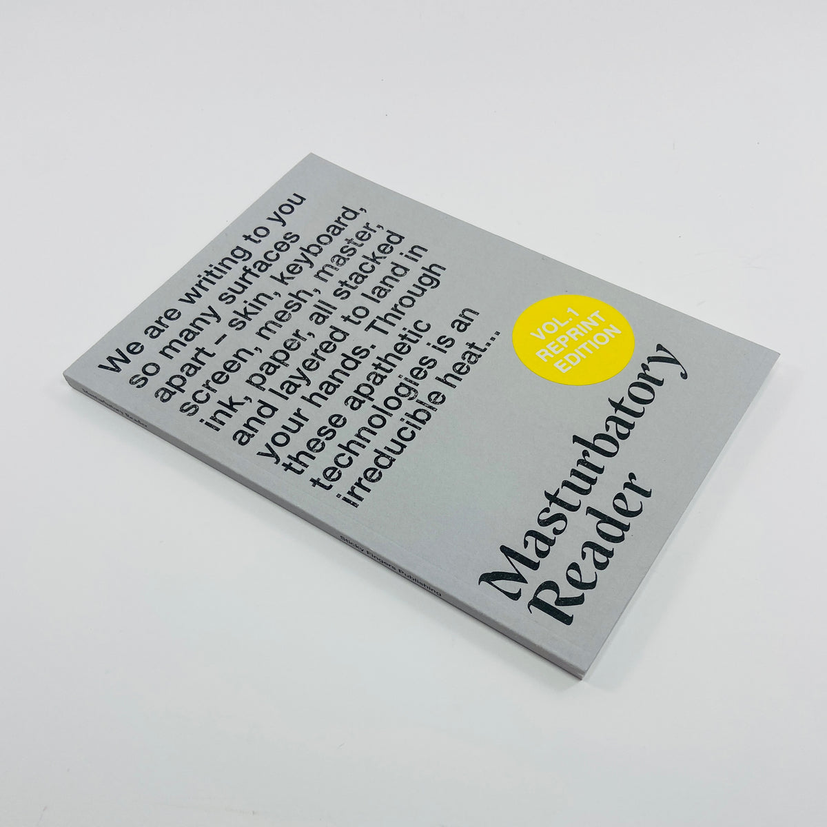 Masturbatory Reader #1 - Reprint Edition