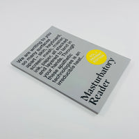 Masturbatory Reader #1 - Reprint Edition