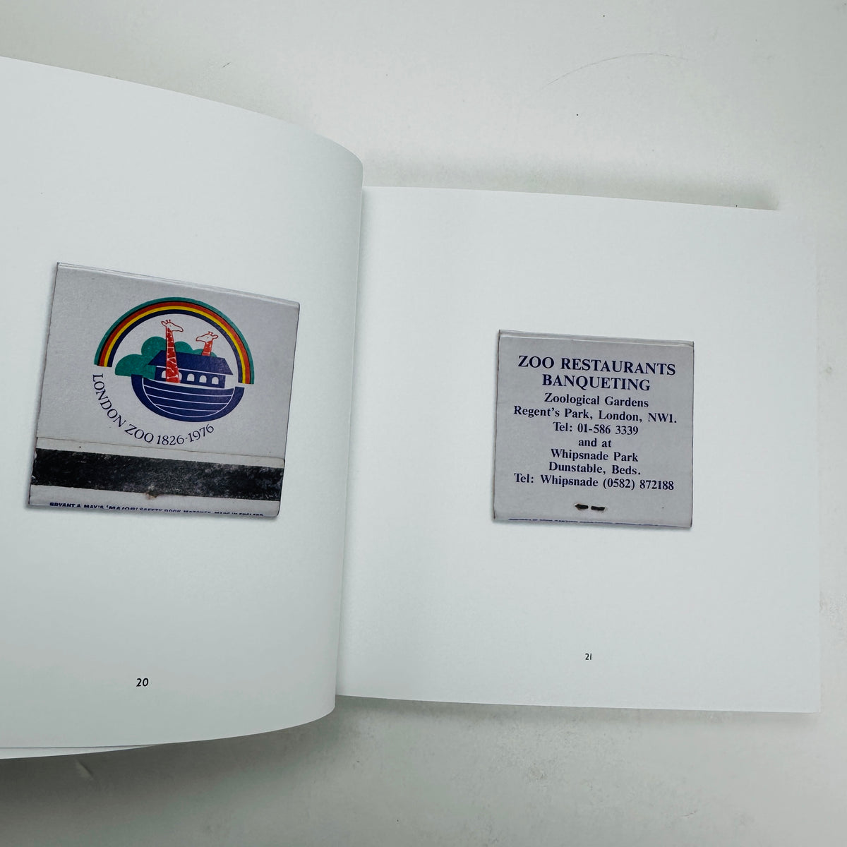 Matchbook Book