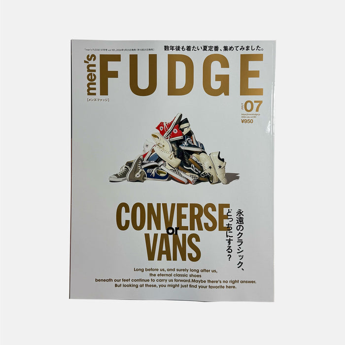 Men's Fudge #183 - July 2026 - Converse or Vans