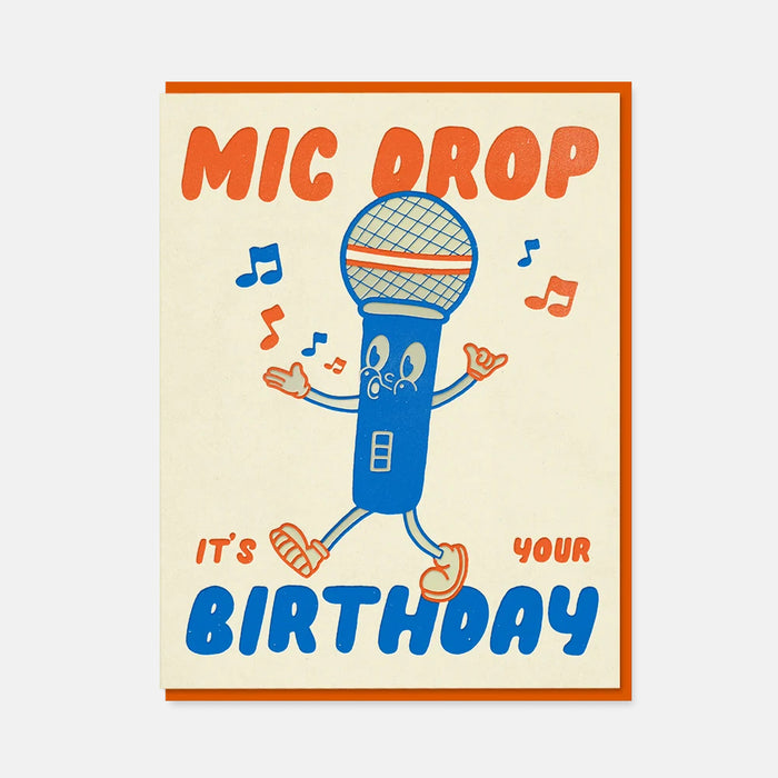Mic Drop! It's Your Birthday - 1973 x The Toonies Card