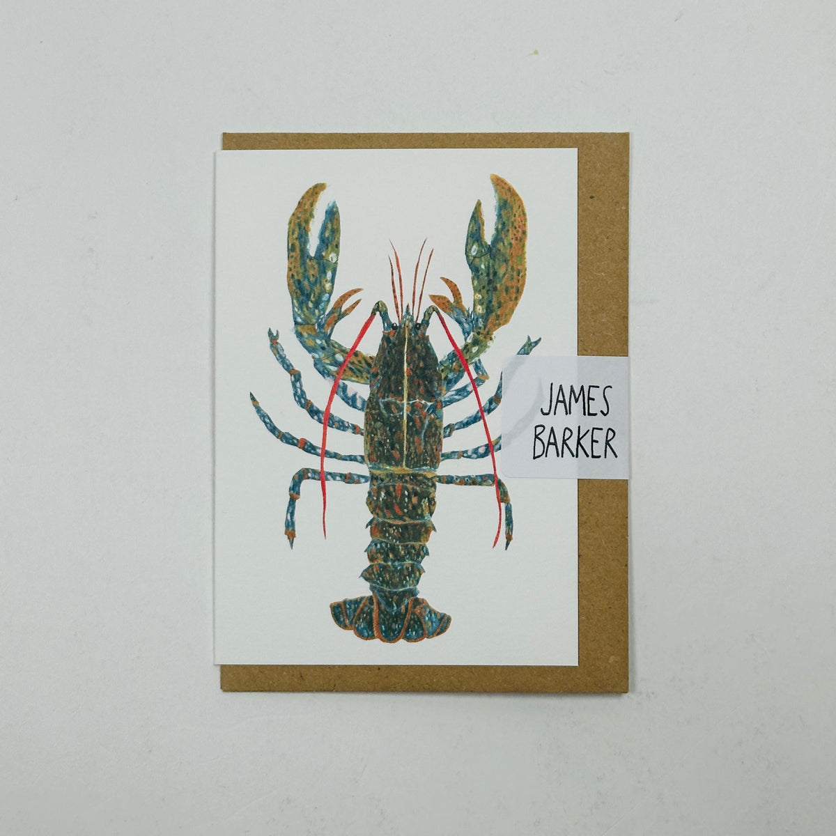 Mini Lobster - James Barker Card
