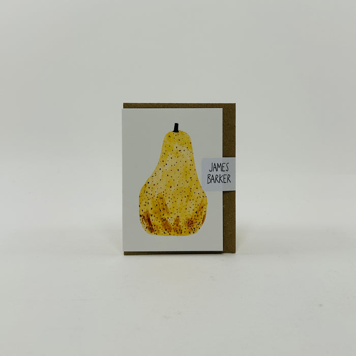Mini Pear - James Barker Card