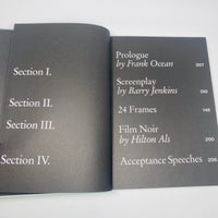 Moonlight Screenplay Book