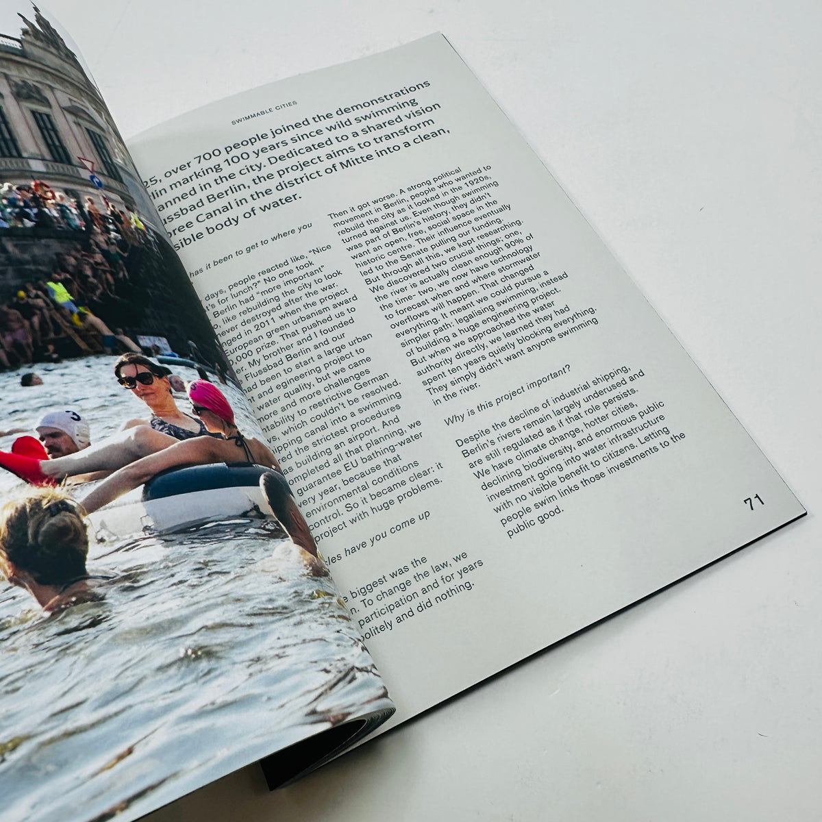 Nature Zine #3 - Swimmable Cities