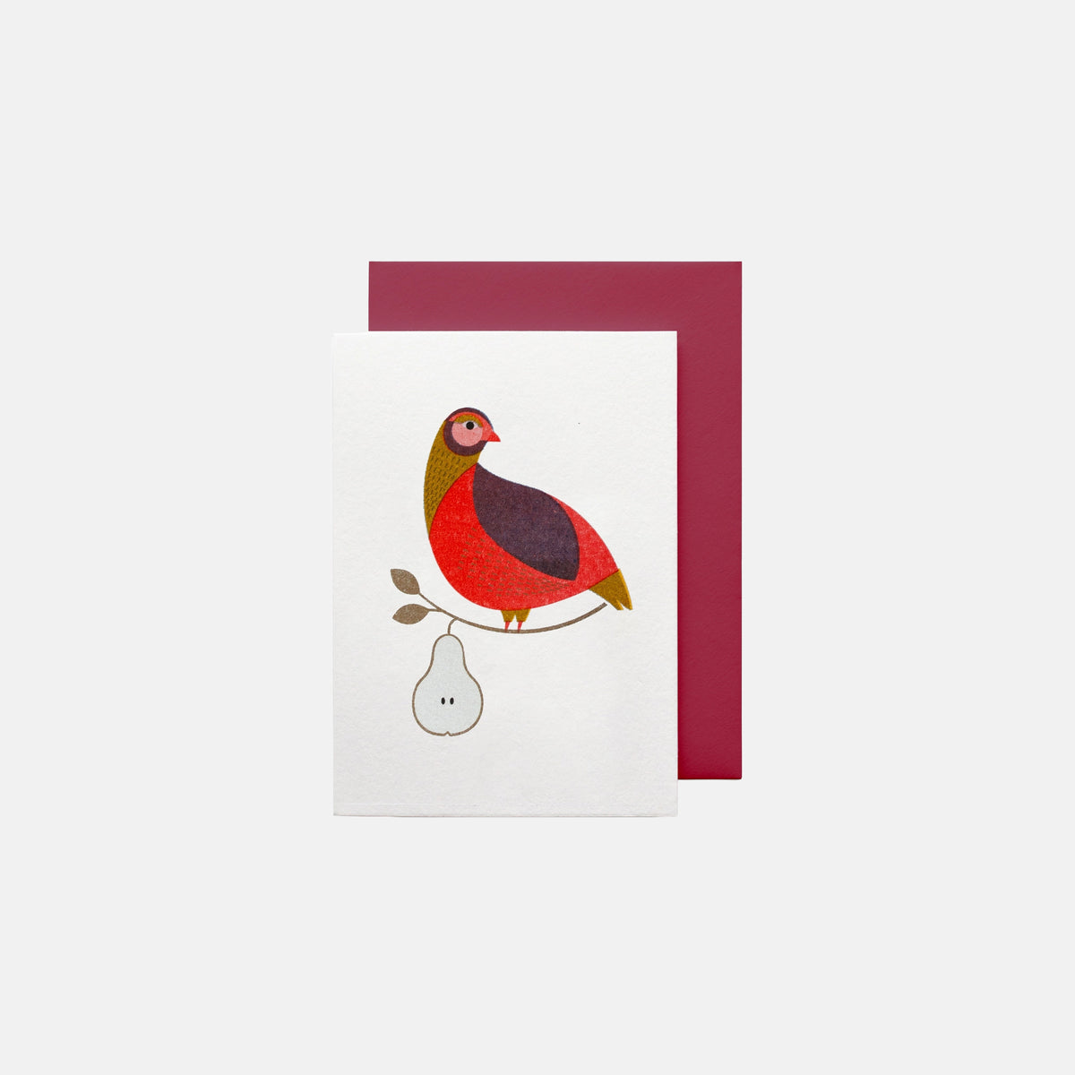 Partridge in a Pear Tree- Bobbie Print Christmas Card