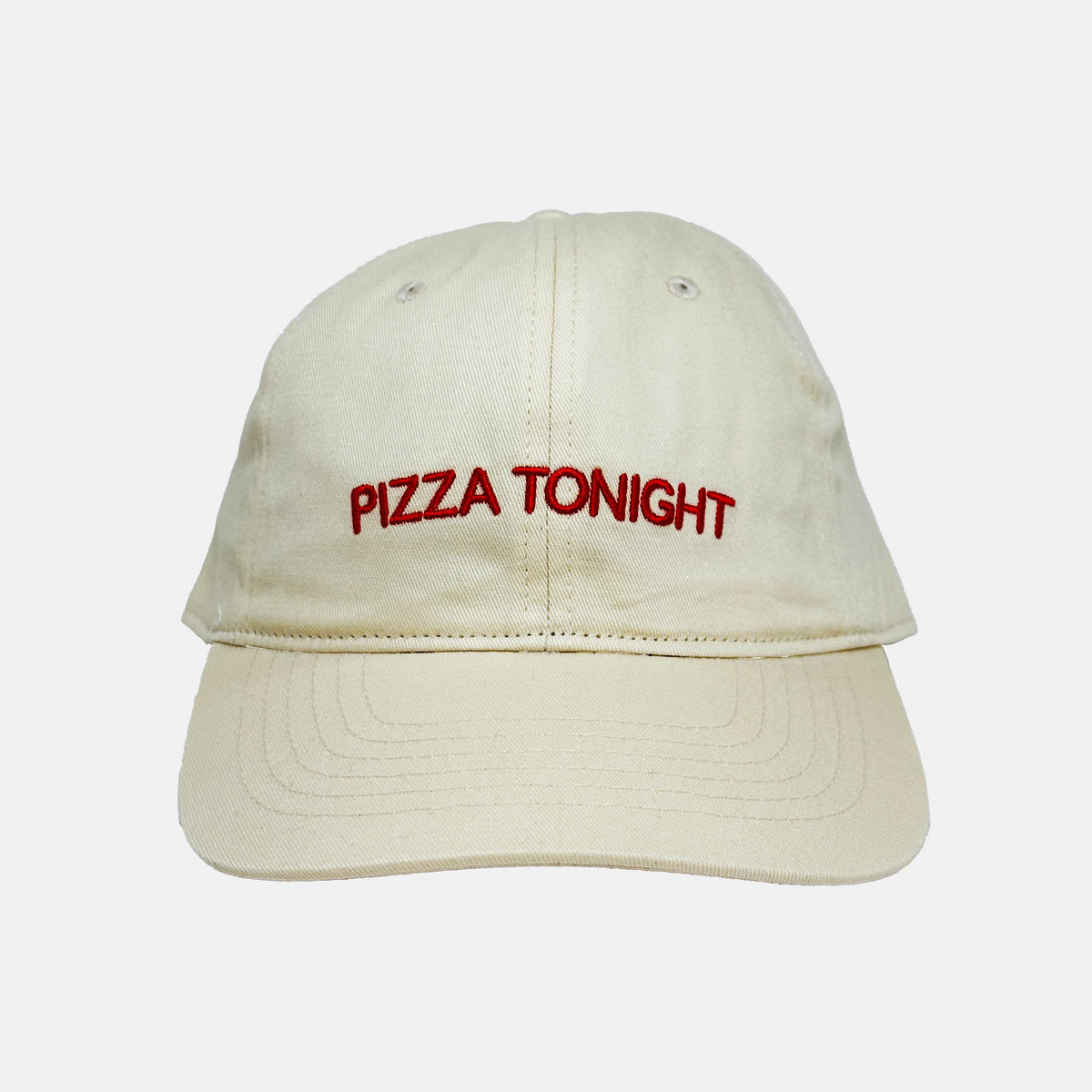 Pizza Tonight Beige Hat