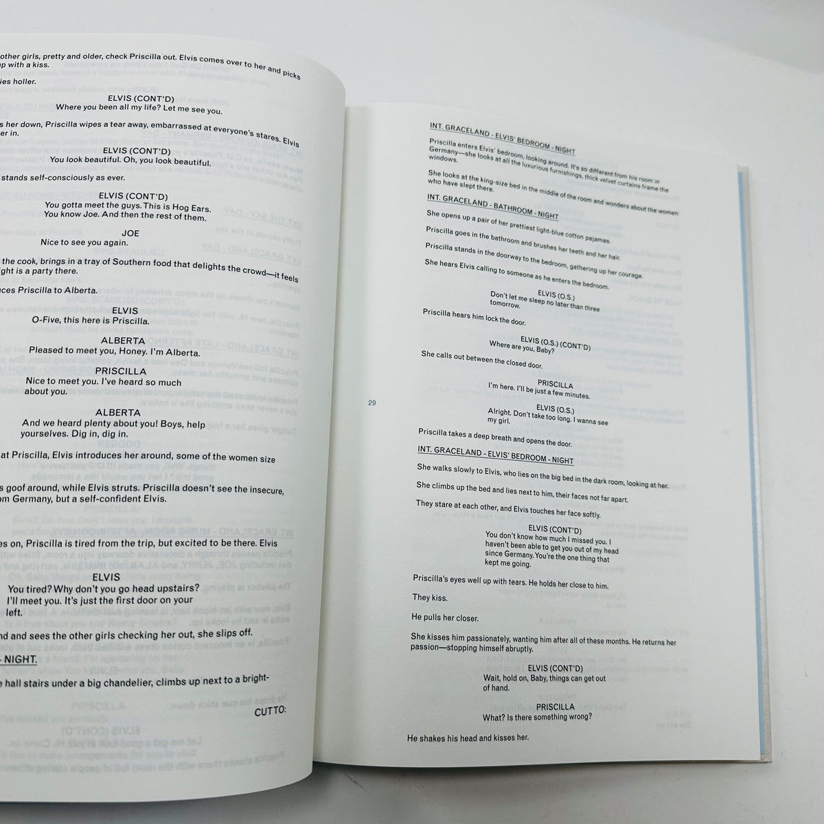 Priscilla Screenplay Book