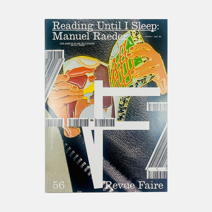Revue Faire #56 - Reading Until I Sleep - Manuel Raeder