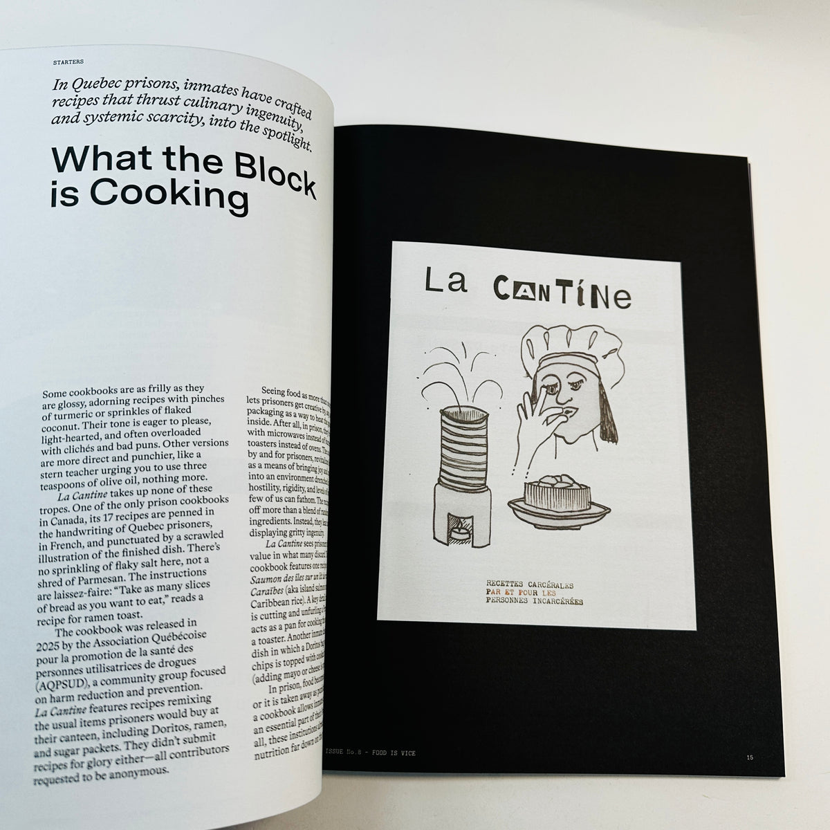 Serviette #8 - Food is Vice