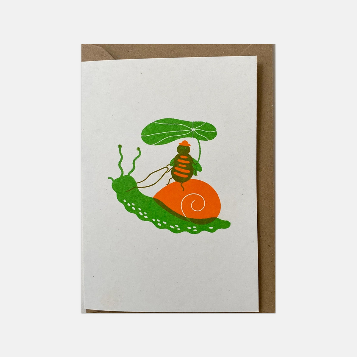 Snail & Beetle - Becky Mann Card