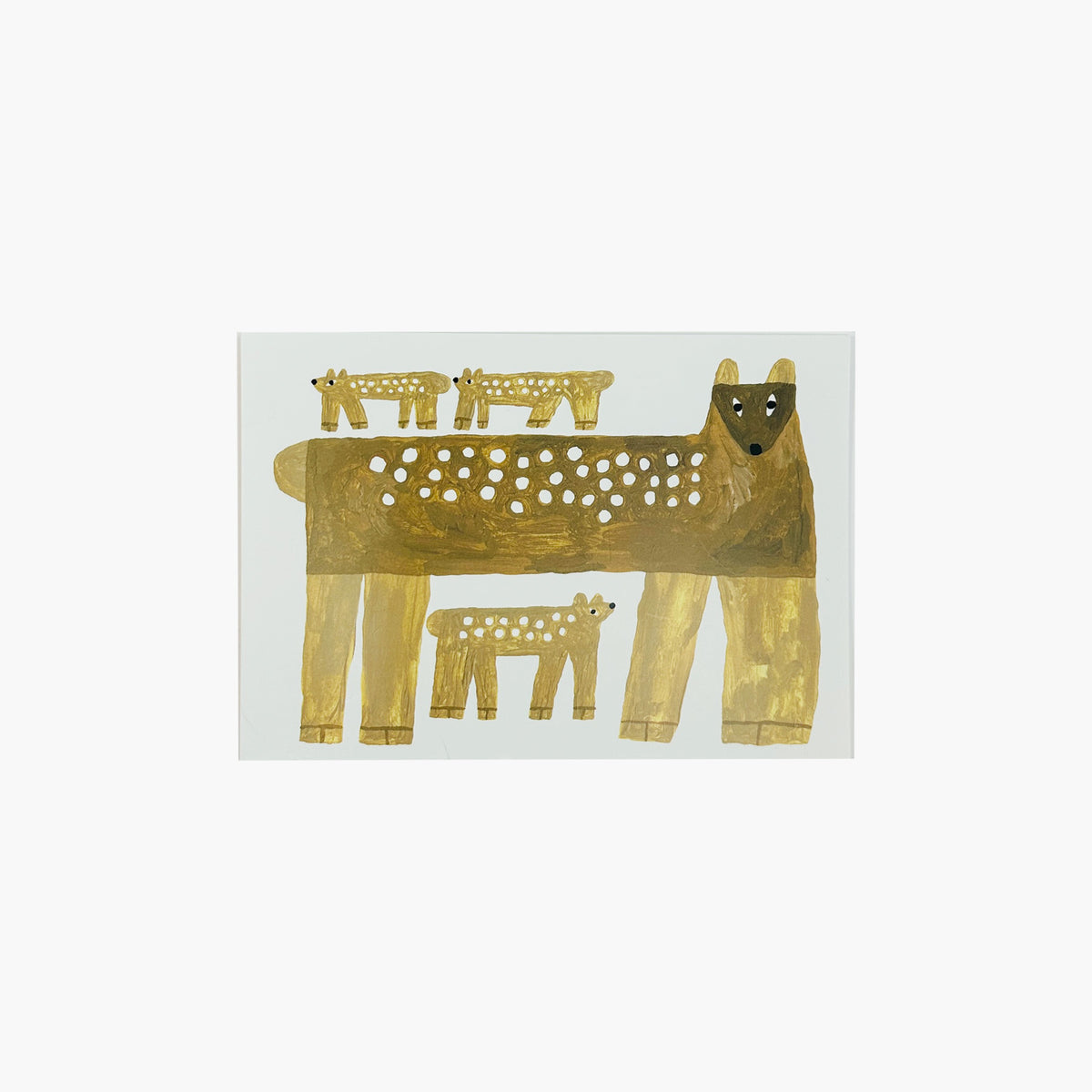 Snow Day - Min Pin x East End Prints Card