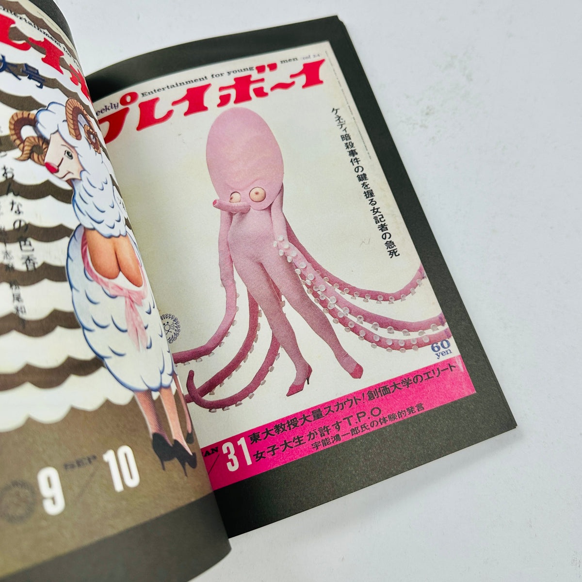 The Animal Covers of Weekly Playboy Japan (1966-1971)