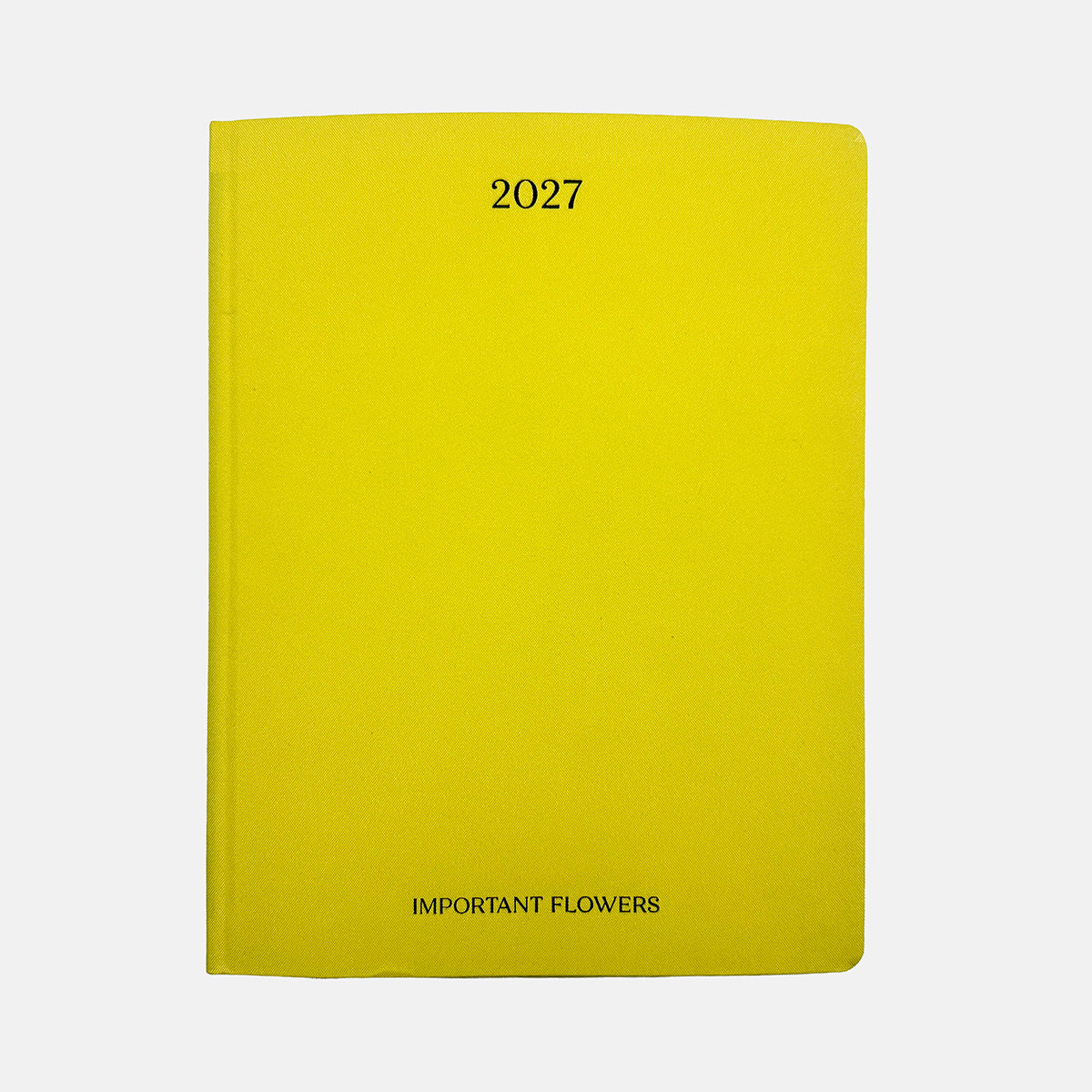 The Important Flowers Planner 2027