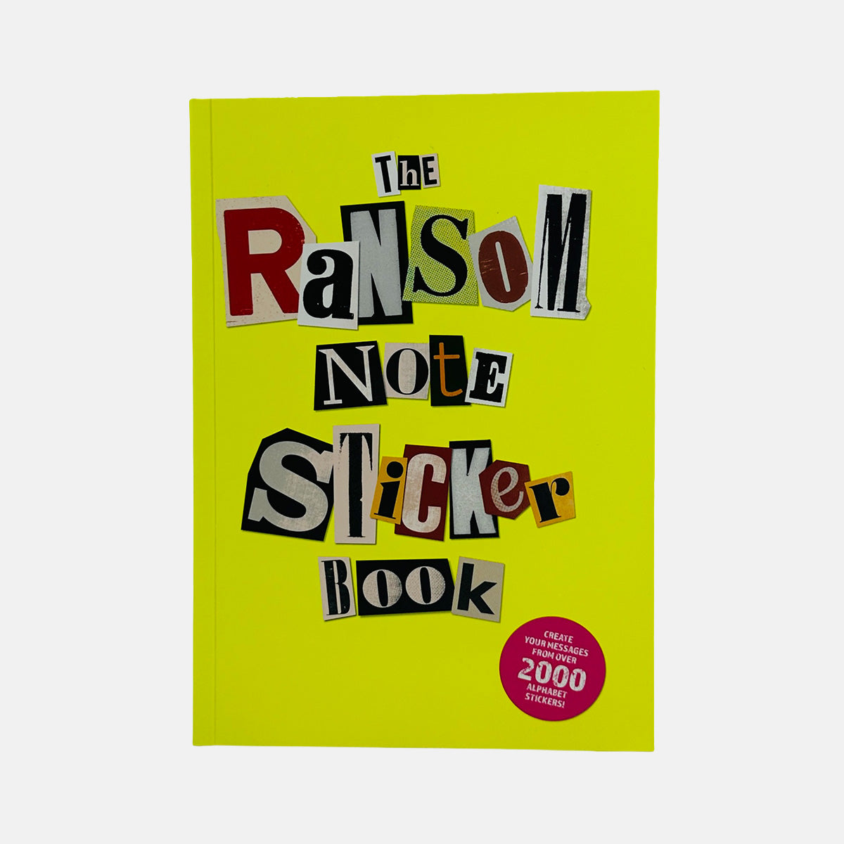 The Ransom Note Sticker Book