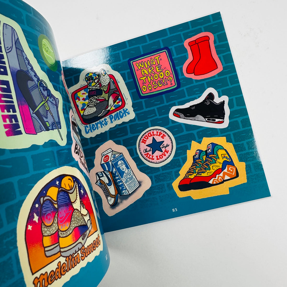 The Sneaker Sticker Book